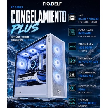 PC Gamer CONGELAMIENTO PLUS...