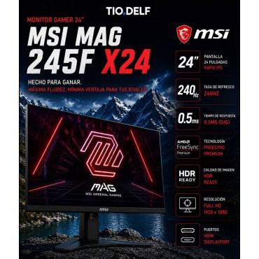 Monitor MSI MAG 245F X24